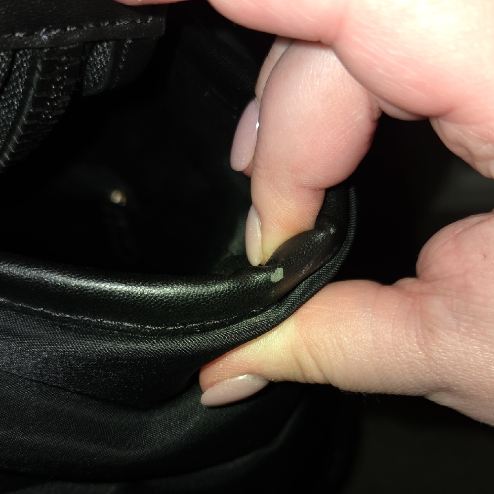 kate spade black quilted nylon tote with logo - Picture 4 of 15